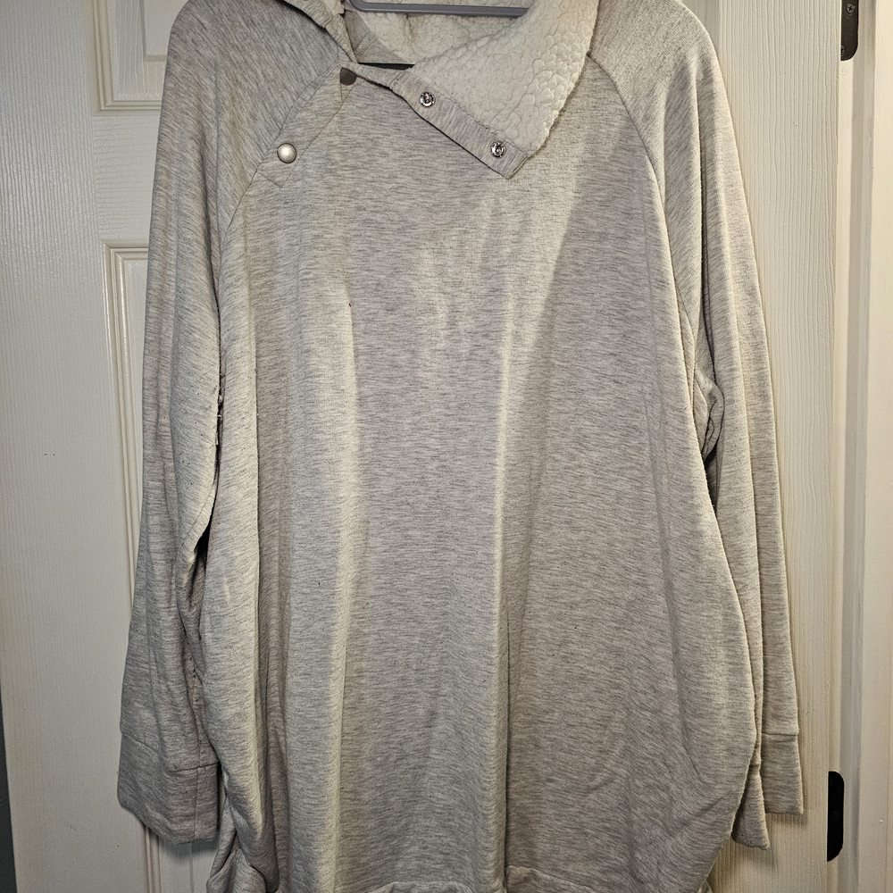 Isabel Maternity by Ingrid & Isabel Cream Sherpa Jacket
